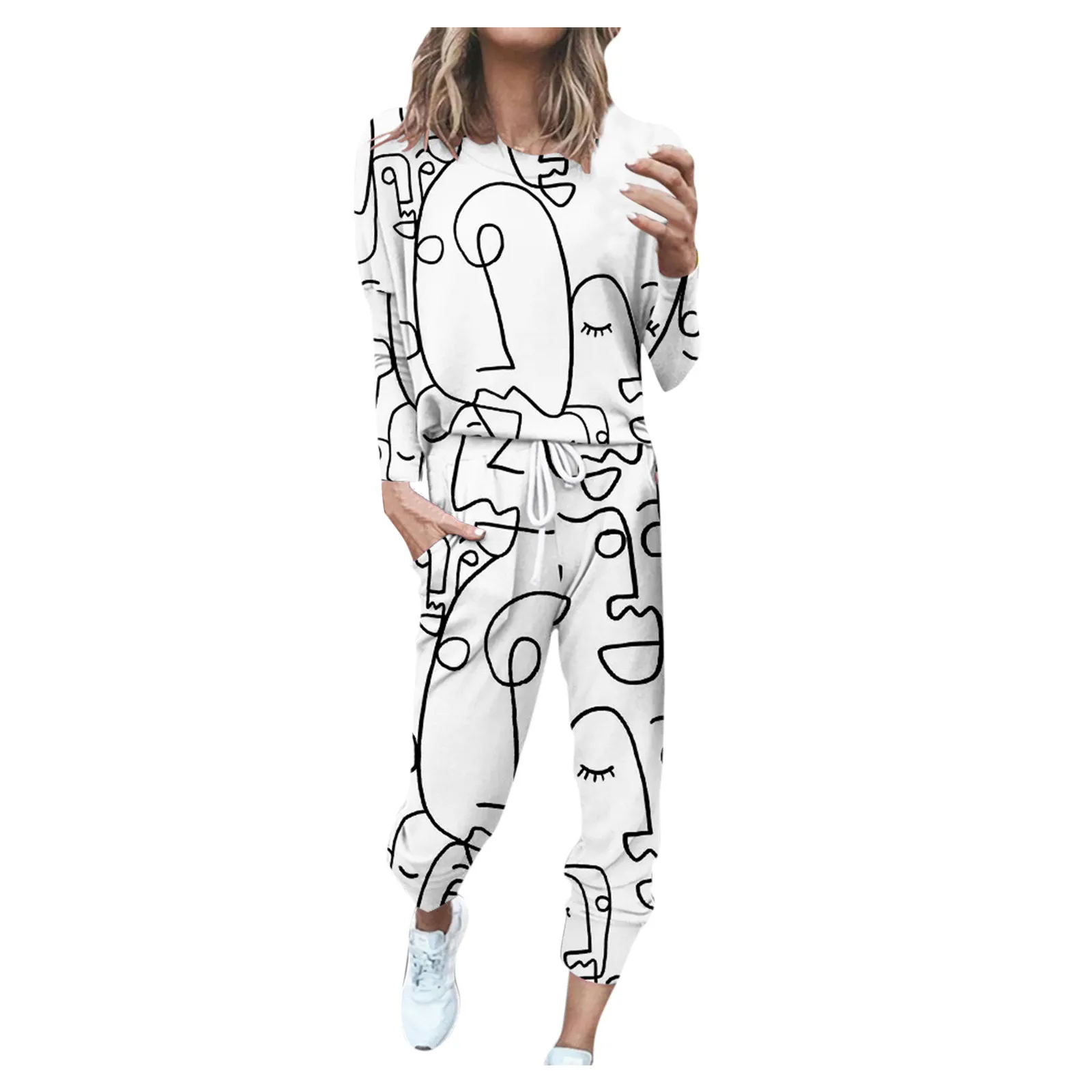 Теплый спортивный костюм из 2 предметов осенне-зимняя толстовка с капюшоном и