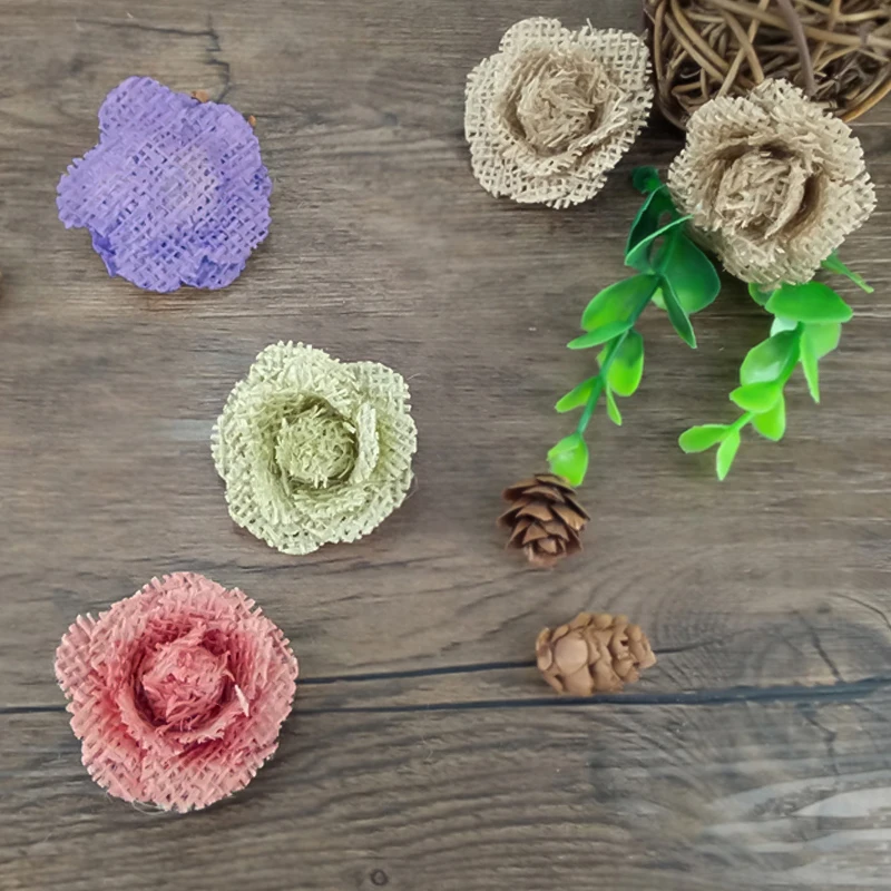 3 м/рулон цветной льняной рулон натуральная Мешковина плотная ткань сделай сам