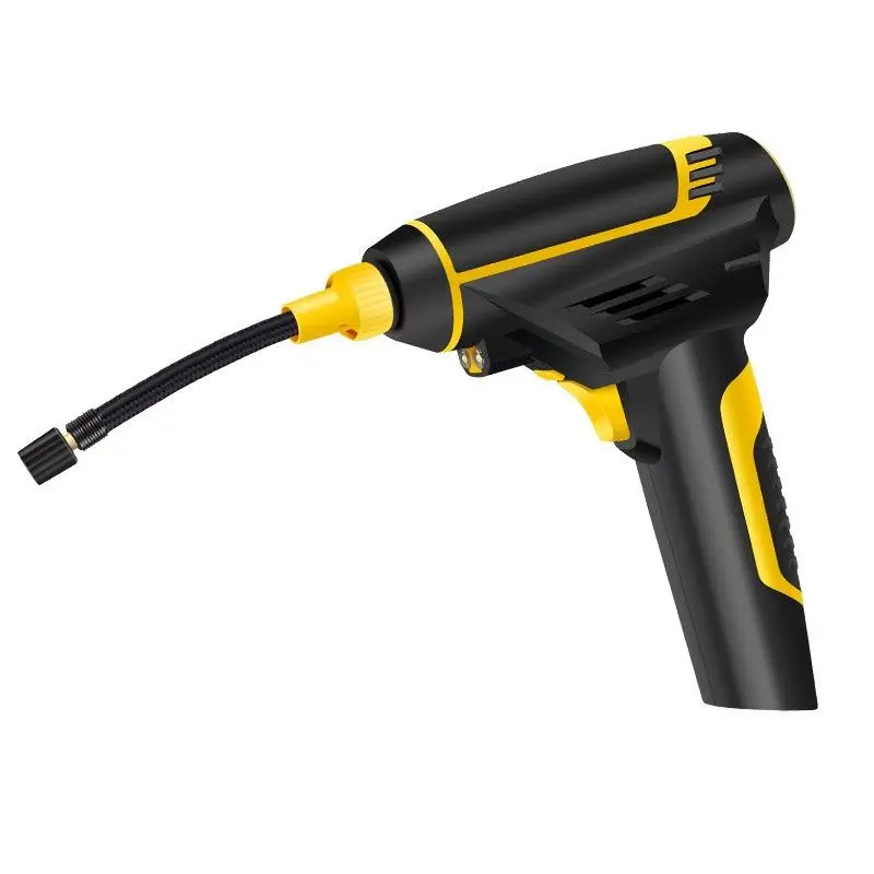 Аккумуляторный воздушный компрессор насос для накачки шин аккумуляторная