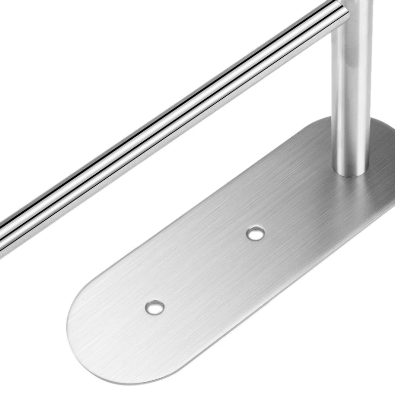 

Kitchen Roll Paper Wall Mount Toilet Paper Holder Stainless Steel Bathroom Towel Rack
