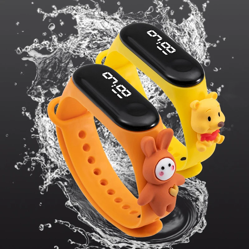 

50M Waterproof Children Watches LED Digital Electronic Watch Kids Outdoor Sports Watch for Boys Girls Date Clock Reloj Infantil