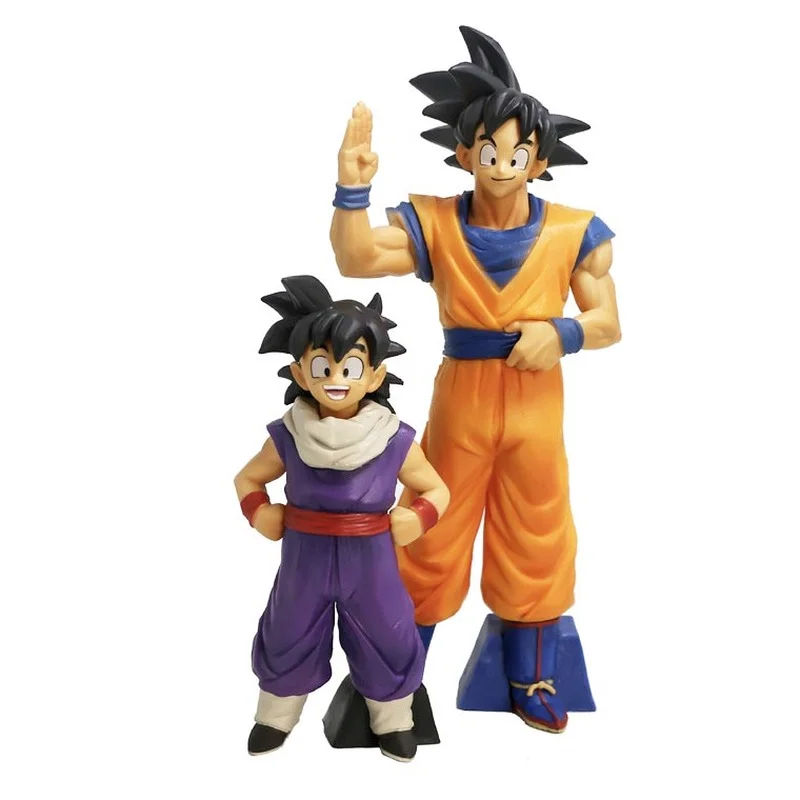 

Bandai Dragon Ball Son Goku Son Gohan Father and Son Classic Scene Boxed Hand-run Model Decoration Doll Boy Toy