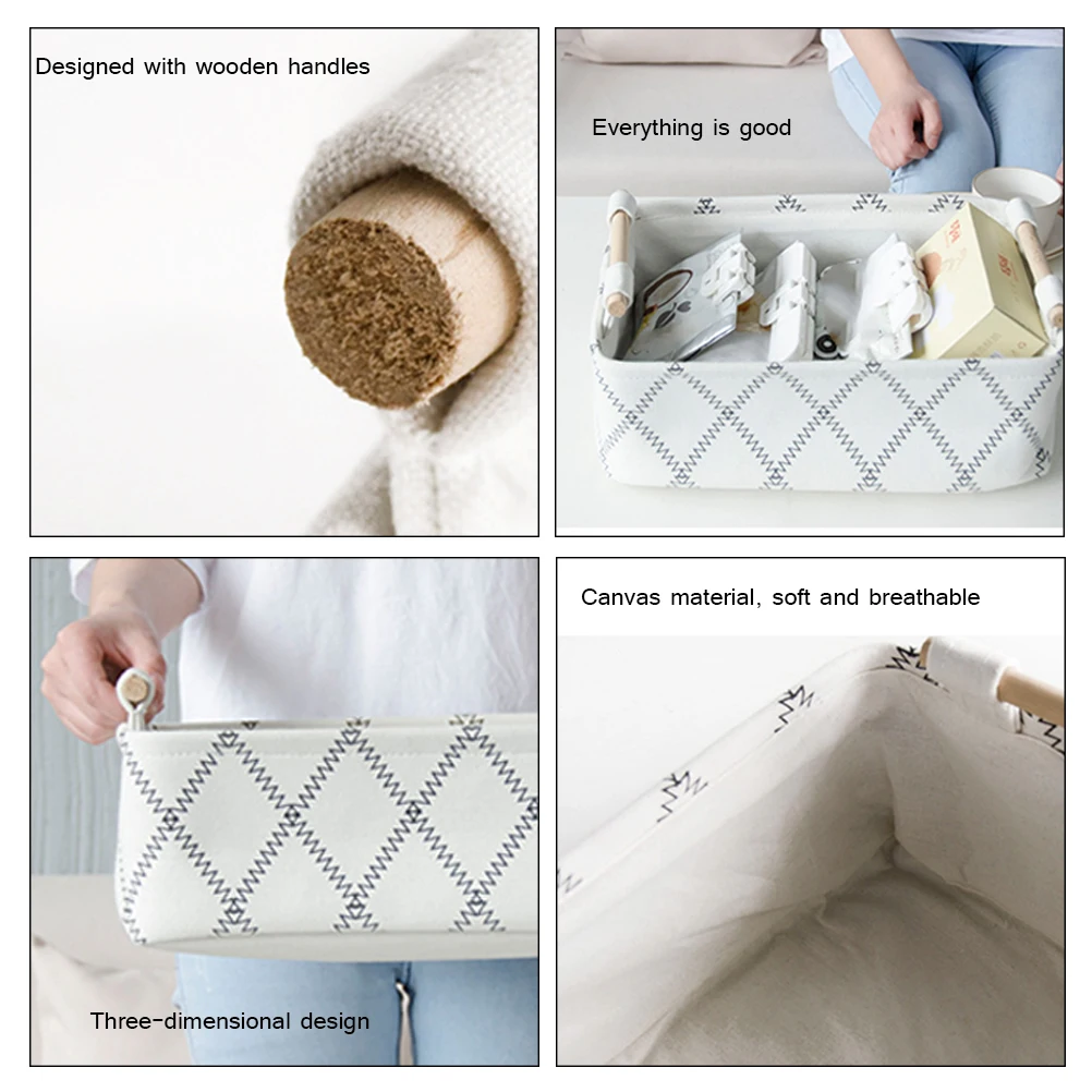 Настольная корзина для хранения сделай сам коробка мелочей и игрушек органайзер