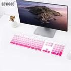 Силиконовая защитная накладка на клавиатуру для Apple imac Magic Keyboard с цифровой клавиатурой A1843 MQ052LLA MB110B A1243