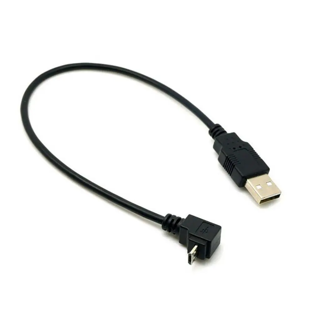 Удлинительный разъем Micro USB 2 0 5Pin папа мама M F адаптер длинный штекер 90 градусов