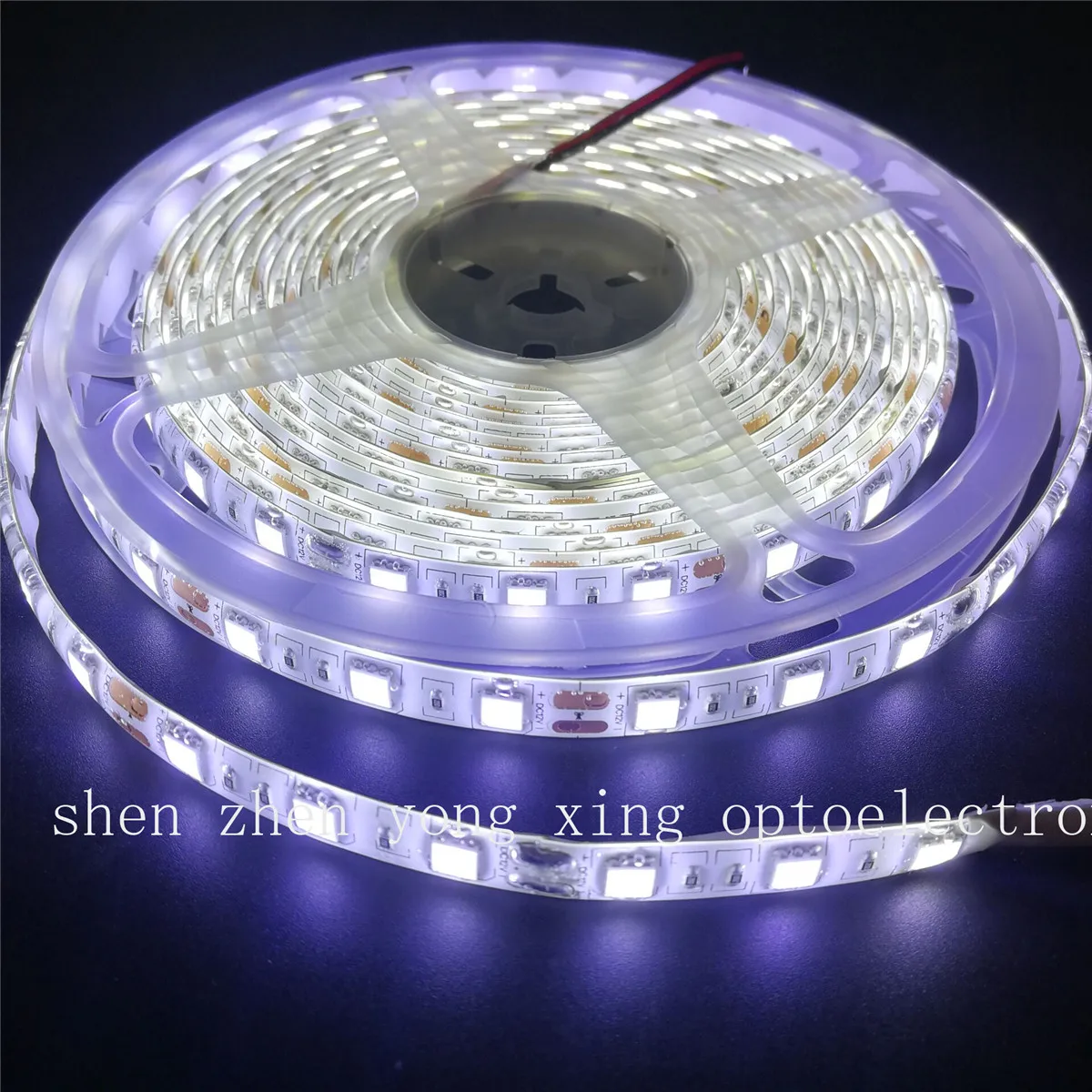 Гибкая Водонепроницаемая светодиодная лента SMD 5050 RGB 300 12 В постоянного тока 1 м 5