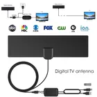 JTKE цифровой ТВ антенны 50 км 20DB HDTV 1080P антенна с усилителем сигнала 3 м для DVB-T2 Крытый спутниковая антенна