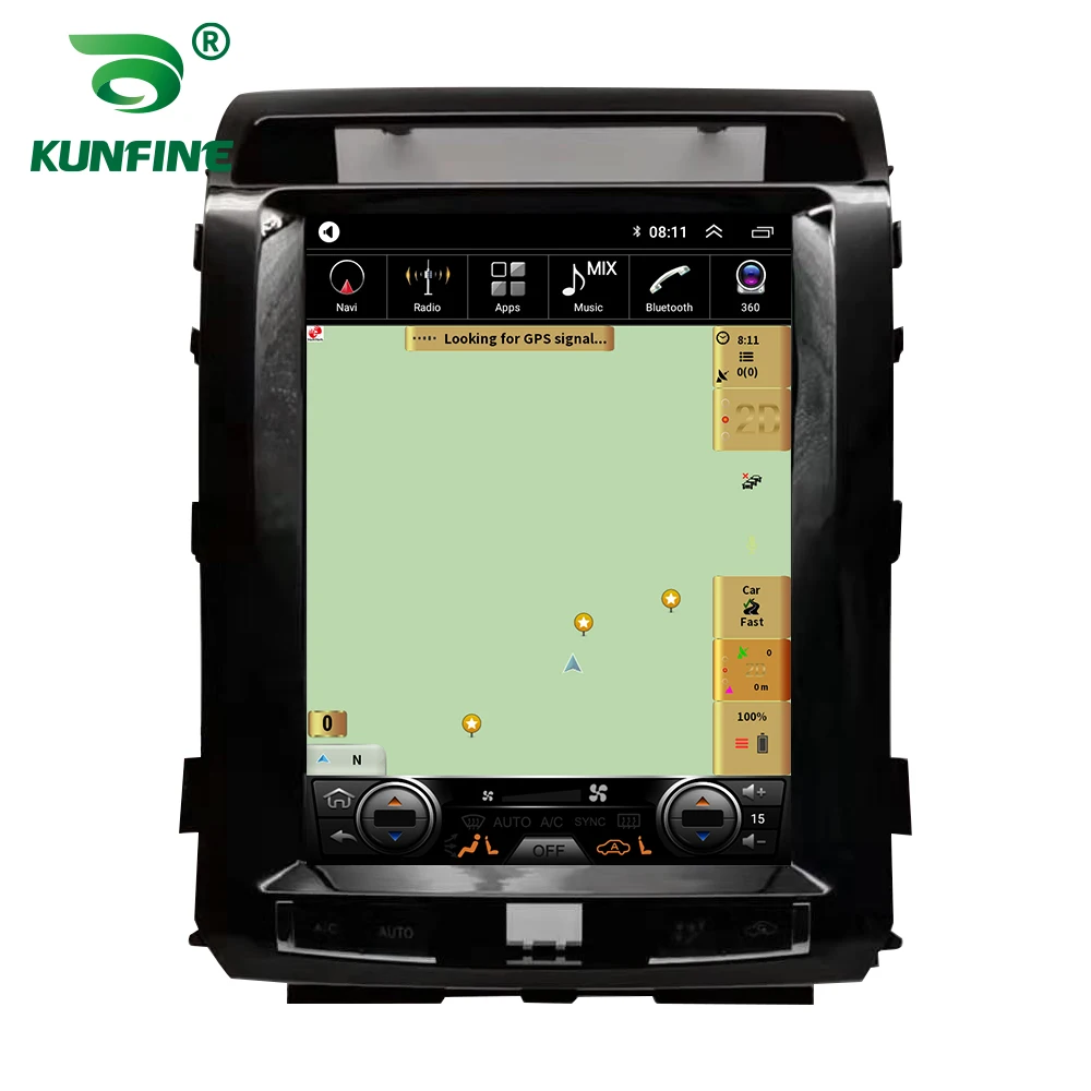 Tesla экран Octa Core 4 Гб RAM 64GM ROM Android 10 0 автомобильный DVD GPS плеер Deckless Car Stereo для Toyota Land