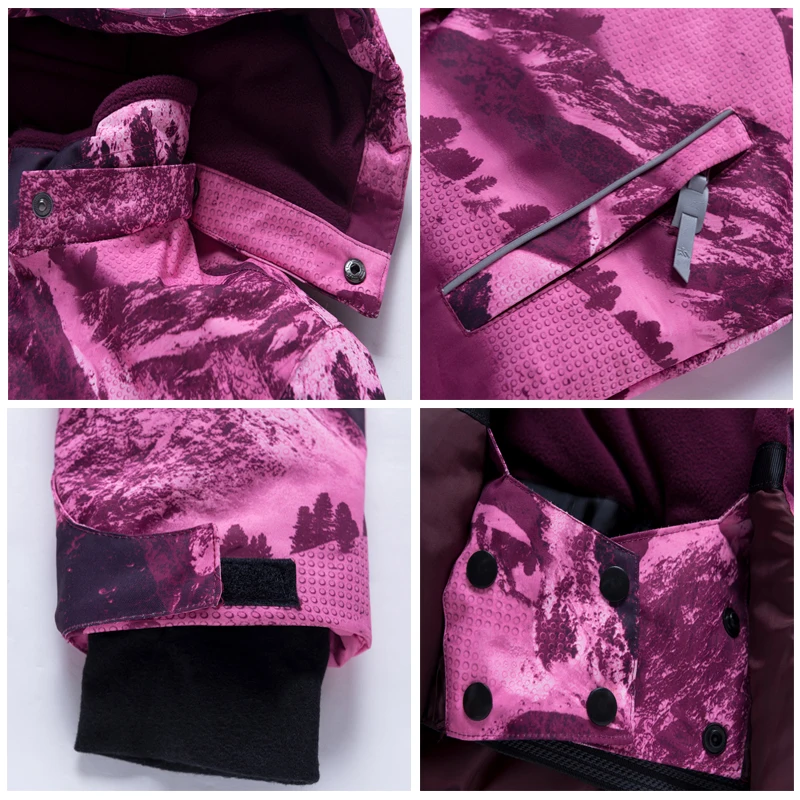 2020 детский зимний костюм лыжный для девочек водонепроницаемая ветрозащитная