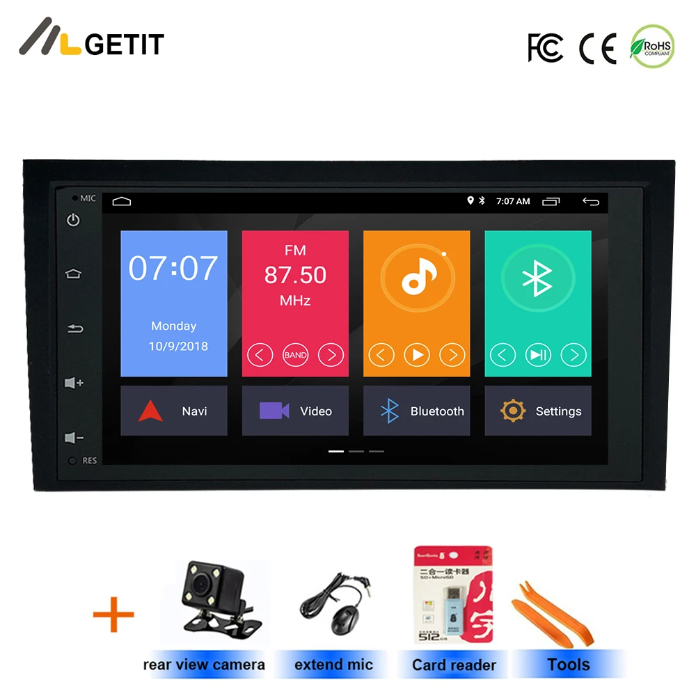Автомагнитола на Android 10 с GPS для Audi A4 B6 B7 S4 RS4 SEAT Exeo без dvd плеера радио IPS экран WIFI