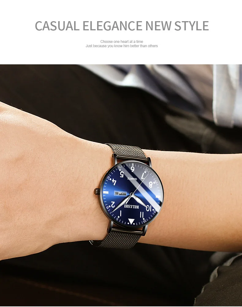 Men Watches Top Famous Luxury Brand Man Business Quartz Watches Men Classic Clock Male Wrist Watches For Men's Wristwatches