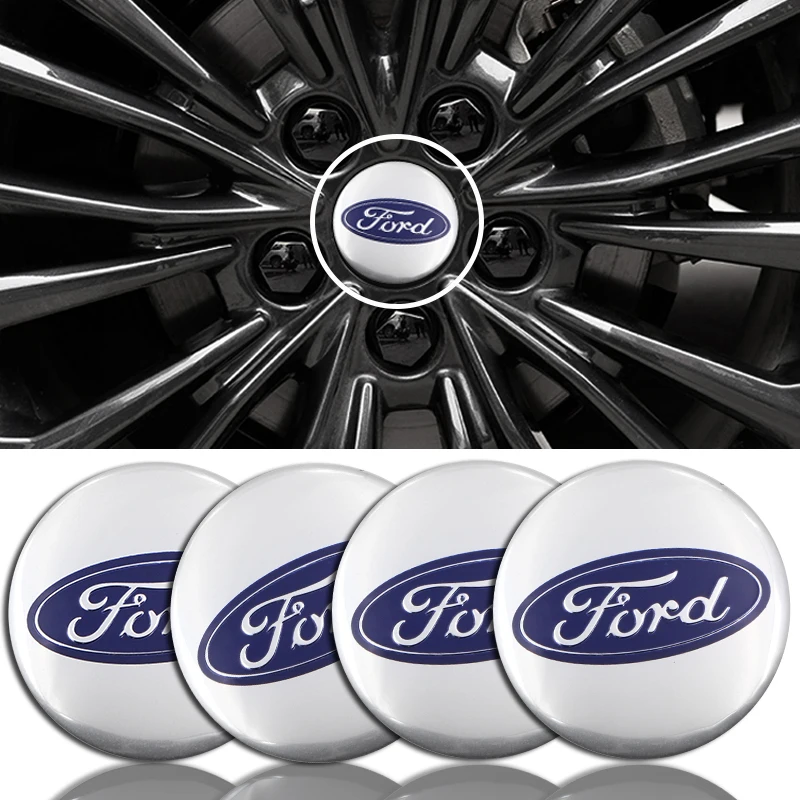 

4pcs 56mm Silver Car Wheel Hub Center Stickers for Fords Focus 2 3 Kuga 1 2 Fiesta Mondeo MK 5 6 7 8 GRAND Fusion Taurus B-max