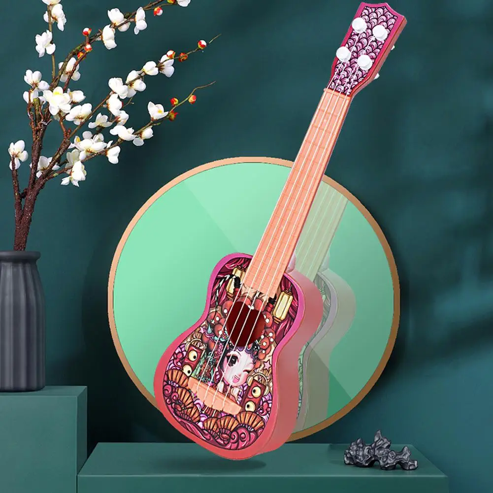 

Simulation Ukulele Mini Guitar Musical Instrument Toy For Beginner