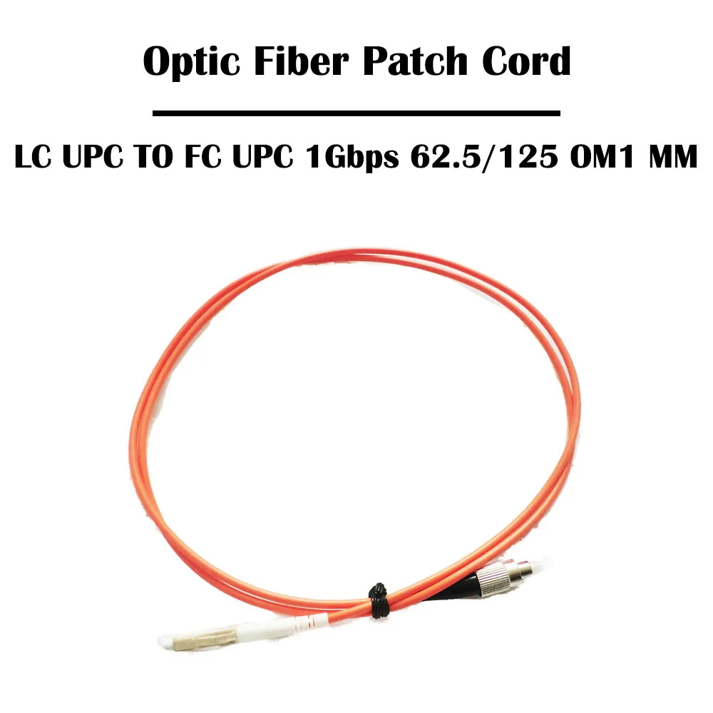 10 0 метров LC к FC UPC/APC SM одномодовый MM 50/125 мультимодовый 1 Гбит/с OM2 Simplex 3 мм