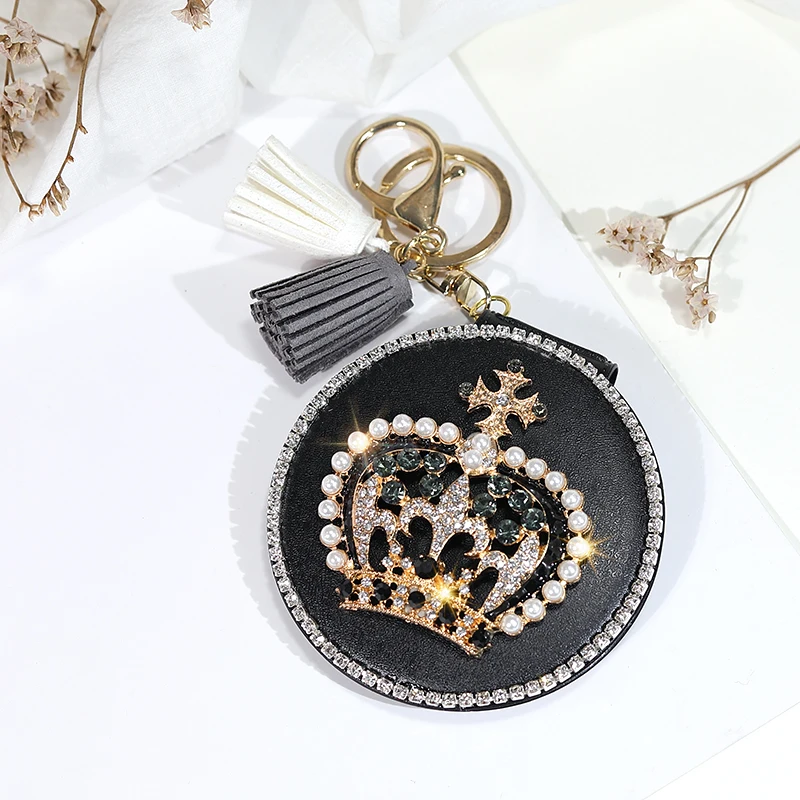 Стиль экокожа (полиуретан) Кожаная Мини карманный косметическое компактное