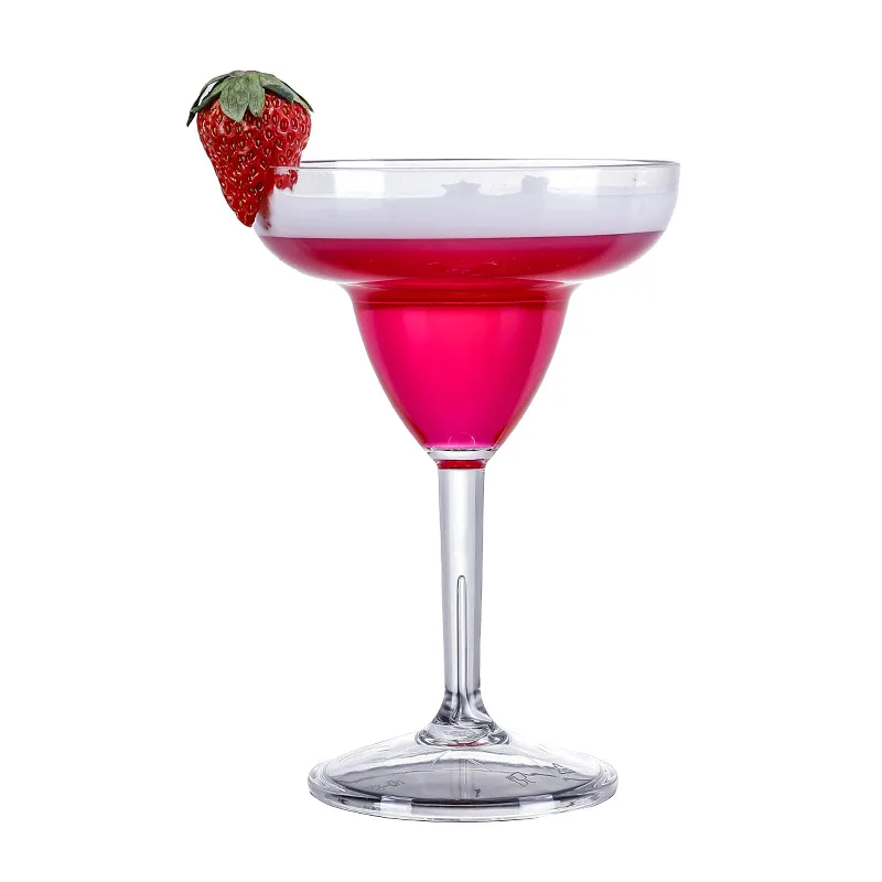 

1PC Creative Acrylic Cocktail Glass Cool Plastic Wine Glass Bar Martini Glass Pc Margaret Champagne Glass Wine Cups