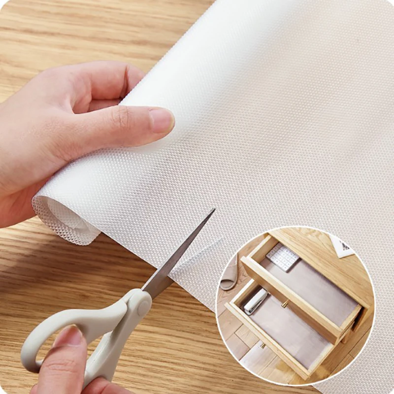 

Waterproof Shelf Cover Mat Drawer Liner Anti-Slipping Drawer Mat For Kitchen Home Shelf Cabinet Table Cupboard Cover Oilproof