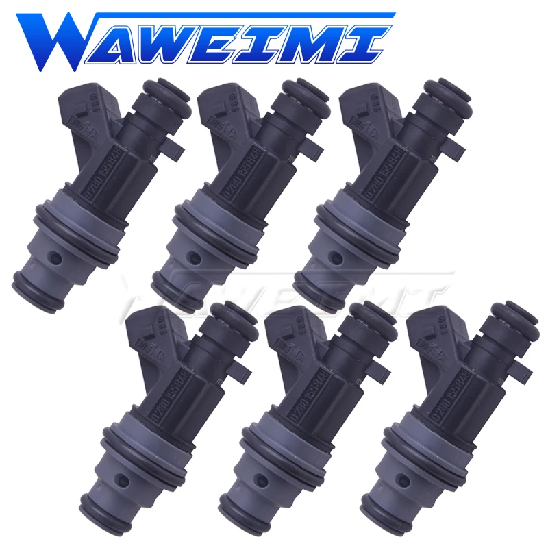 WAWEIMI 6PCS Fuel Injector Nozzle OE 0280155848 For SATURN L SEDAN L300 LS SEDAN LW WAGON 3.0L V6 832-11164 FJ473