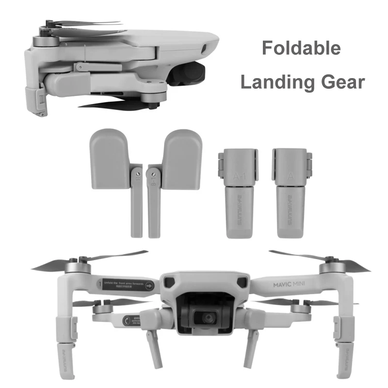 Складные посадочные шестерни для DJI Mavic Mini расширенная опора ног карданный