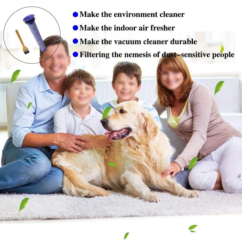 Моющиеся предварительно двигатель палка фильтры для Dyson DC58 DC59 DC61 DC62 V6 V7 V8 пылесос