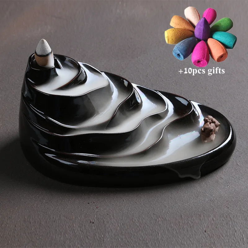 Керамическая горелка для ароматических палочек держатель + 10 шт. бесплатных