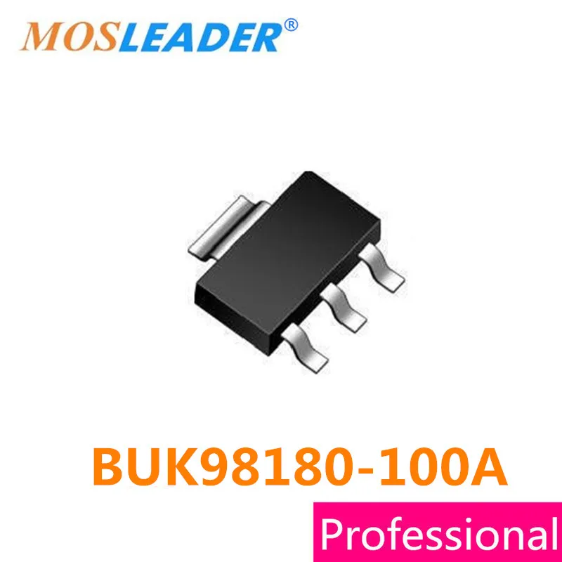 

Mosleader BUK98180-100A SOT223 100PCS 1000PCS BUK98180 BUK98180-100 98180 N-Channel 100V 4.6A Made in China High quality