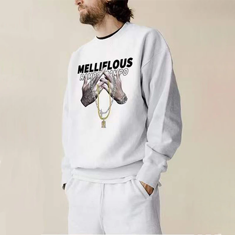 Худи большого размера в стиле хип-хоп |