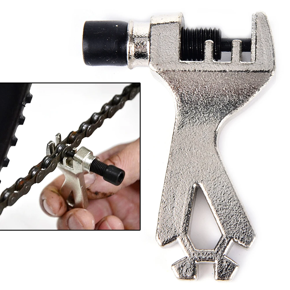 

Cycling Steel Chain Breaker Bicycle Mountain Bike Cycling Repair Tool Set Spoke Wrench Outdoor Sports