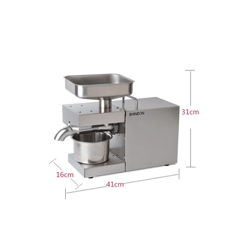 YESOK MX9 Automatic Cold Oil Press Machine Extractor Peanut Sunflower Seeds Olive Home Business Extraction | Бытовая техника