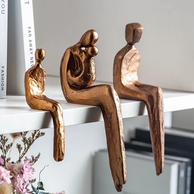 Винный шкаф абстрактные маленькие фигурки креативные американские украшения