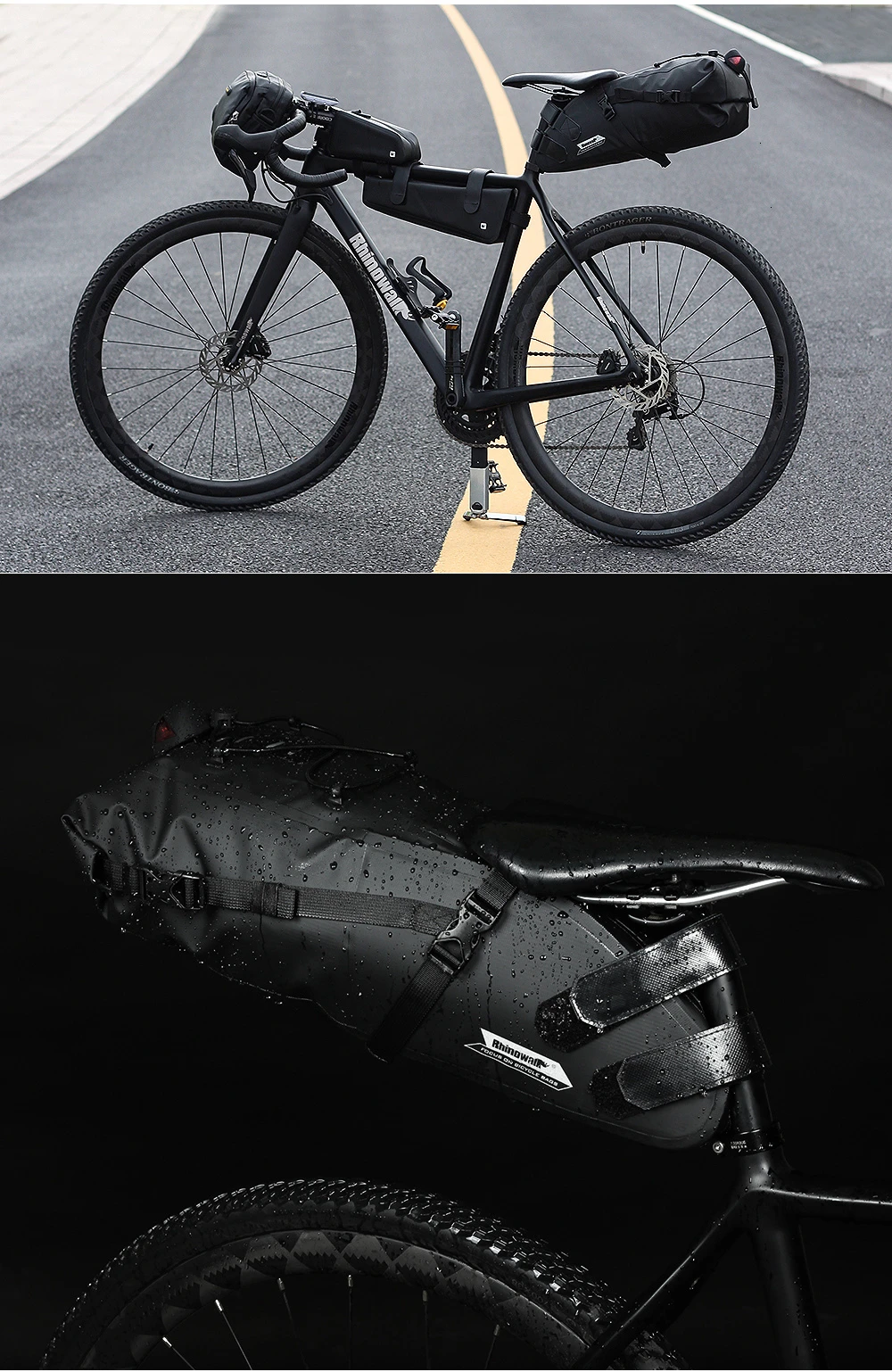RHINOWALK велосипедное седло Сумка полностью Водонепроницаемая MTB Дорожный велосипед Велоспорт задний пакет Panniers 5L/10L/12L хвост сиденье сумка Аксессуары для велосипеда