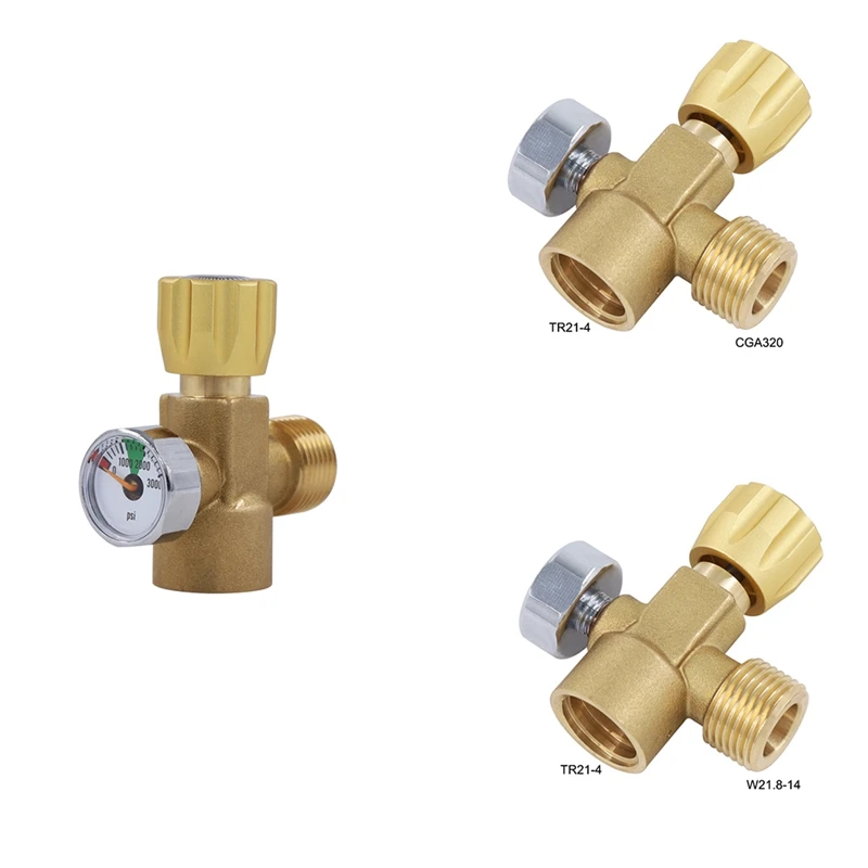 

ELOS-CO2 Adapter, CO2 Filling Container Refill Adapter Connection Kit for Refill Adapter CO2 Adapter Refill Cylinder