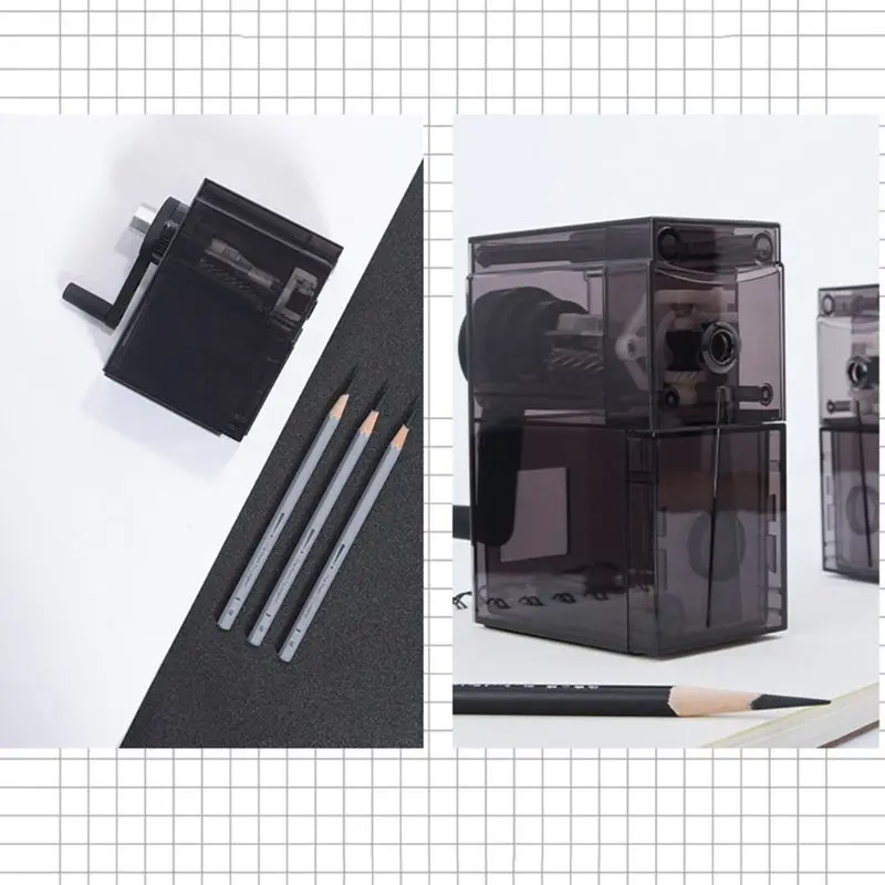 

Professional Long Point Sketch Pencil Sharpener Hand Crank Sharpeners for artist