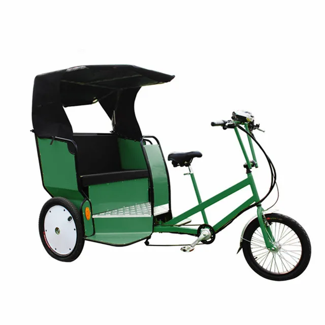 

Hot Selling Pedicab Rickshaw Electric 6/7 Speeds Pedal Three Wheels Dutch Cargo Bike No Electric Bakfiet Courier Goods Tricycle