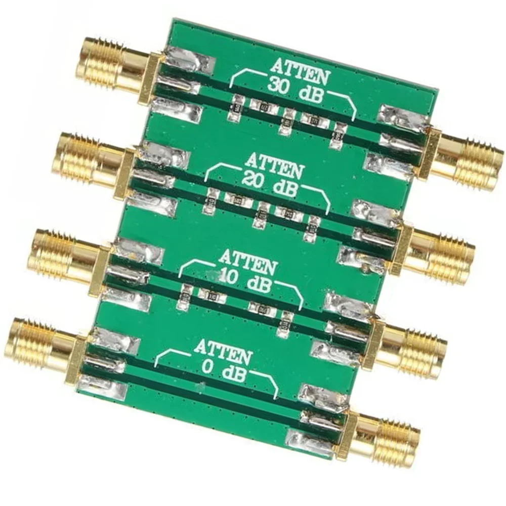 1* аттенюатор Фиксированный аттенюатор 23dBm RF аксессуары с двойной головкой 0dB 10dB 20dB 30dB SMA двойная Женская головка DC-4,0 GHz для дома