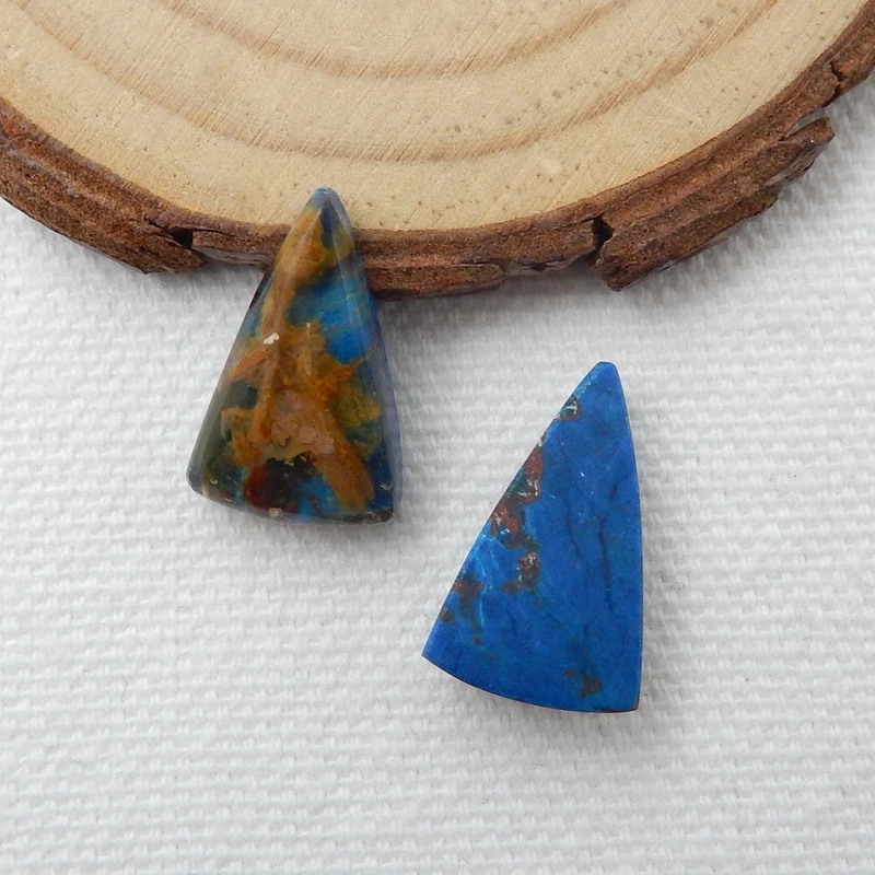 Натуральные камни Хризоколла и золото Rutilated Quartz intasia gember Cabochon аксессуары для