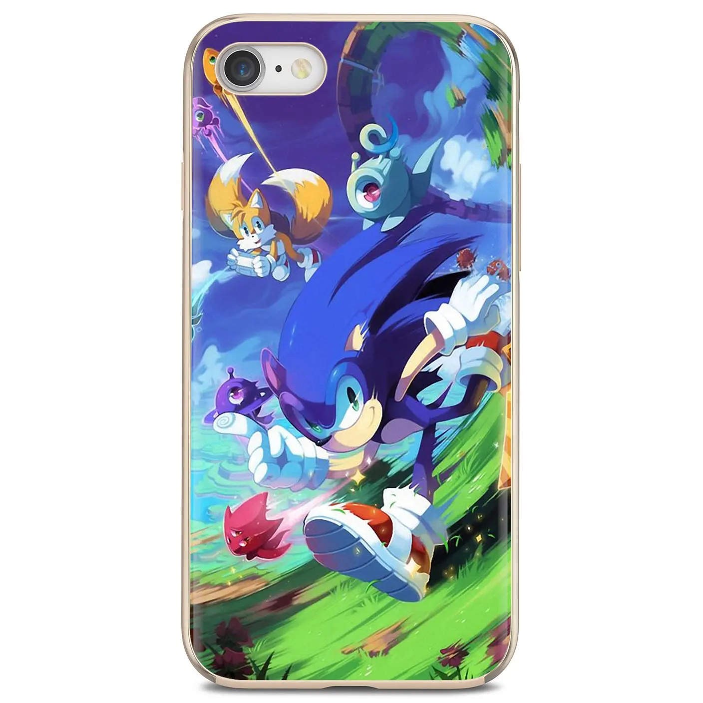 Силиконовый чехол для Samsung Galaxy S6 S10E S10 Edge Lite Plus Core Grand Prime Alpha J1 mini Silver Sonic The Hedgehog Shadow