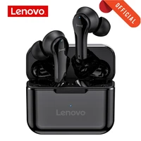 original lenovo qt82 ture wireless earbud touch control bluetooth earphone stereo hd talking with mic ipx5 waterproof headphones