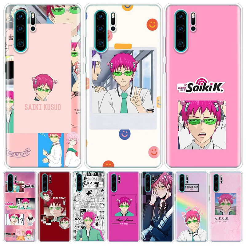

The Disastrous Life of Saiki K Saiki Kusuo Phone Case For Xiaomi X3 X4 GT NFC X5 Pro 5G M3 M4 M5 M5S Note 10 Lite F3 F2 Mi A1 A2