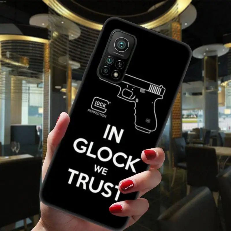 

ZFGHSHYQ Glock Handgun Shell Phone Cases For Xiaomi 5 6 6Plus 6X 8 9se 10 10Pro Not2 3 10lite Mix2 2S Mix8lite Max2 3