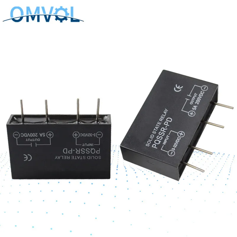 PQLYT 5A 200VDC PCB твердотельные реле PQ SSR-PD припой SSR SSR-P | Строительство и ремонт