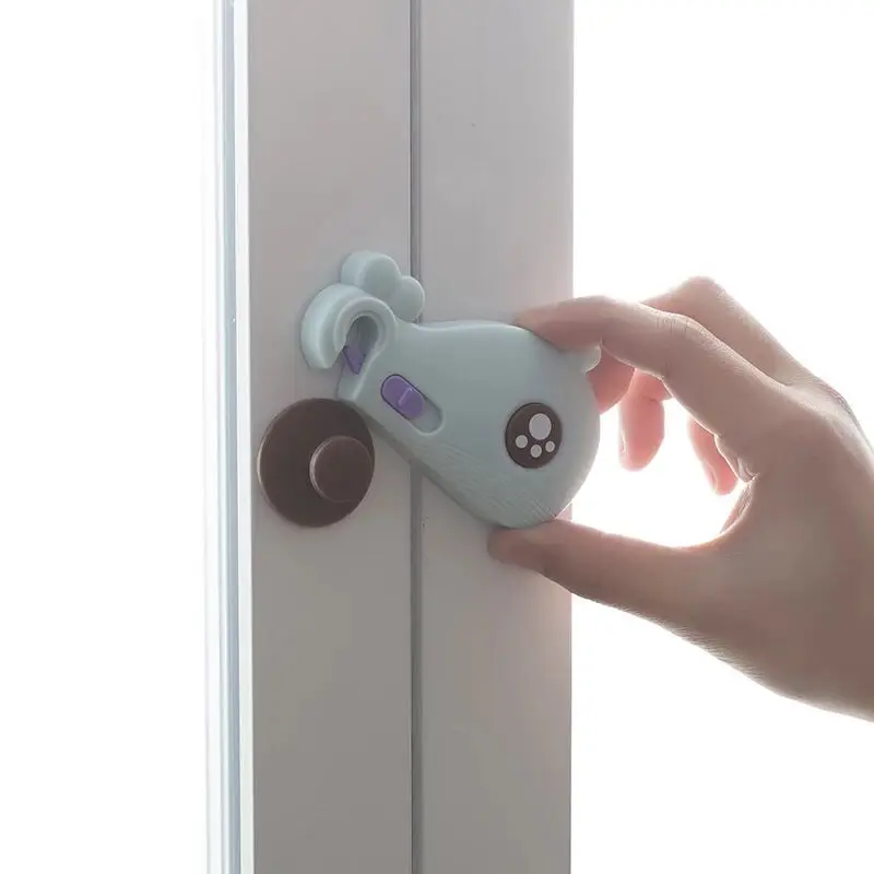Cerradura de gabinete de seguridad para ni&ntilde;os, Protector de seguridad a prueba de beb&eacute;s, cerradura de puerta de caj&oacute;n, gabinete, protecci&oacute;n de pl&aacute;stico, 2 uds.-1
