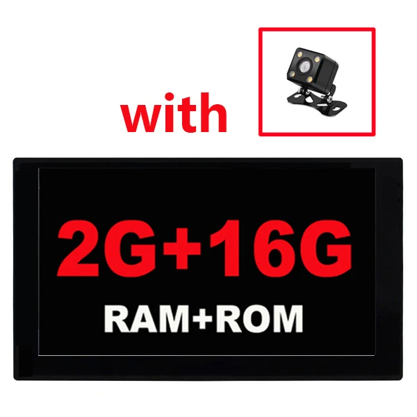 2 16G Camera 2 Din Android 9,1 Автомобильный dvd стерео 2din gps Navi автомобиль радио мультимедиа аудио видео плеер для Suzuki Swift 2G+ 32G BT WI-FI - Цвет: 2 16G Camera
