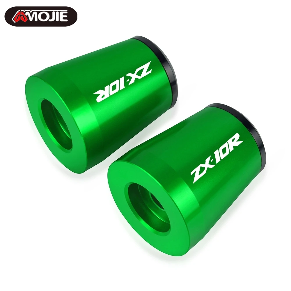 

Motorcycle handlebar grips ends Handle bar Cap Hand Grips Bar End Plug For Kawasaki ZX-10R ZX10R ZX 10R KRT SE Performance