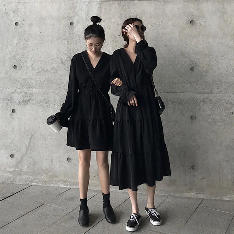 

Новинка 2021, Осеннее красное платье с длинным рукавом, Сетчатое женское платье для крупных морозов