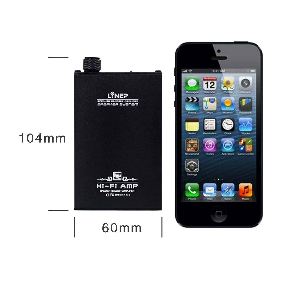 Усилитель для наушников с высоким сопротивлением Портативный Hi-Fi усилитель