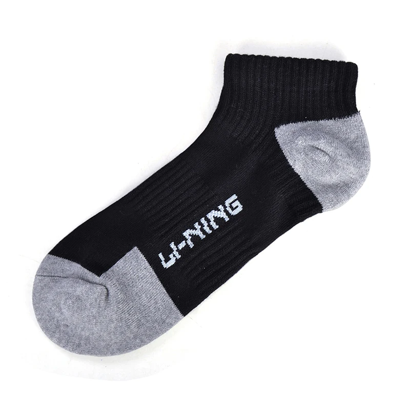 Li Ning спортивные носки унисекс для тренировок 24 28 см 58.7% хлопок 39.2% полиэстер 2.1%
