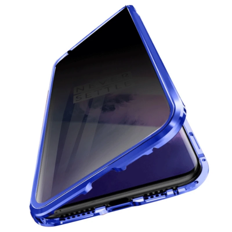 

Suitable for Samsung Galaxy S21 ultra note 20 ultra note 8 9 10 plus a71 tempered glass sheath, metal magnetic peep proof