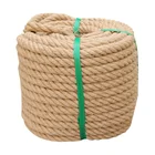 Веревка из грубой конопли, 30 мм35 мм, уличная веревка, лестница, украшенная инструкцией сделай сам канат для ограждений