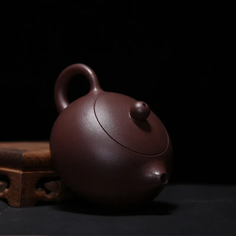 Исинский чайный горшок Фиолетовый глиняный Xishi Master ручной работы набор из